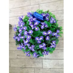 48.koszorú 70 cm írisz 